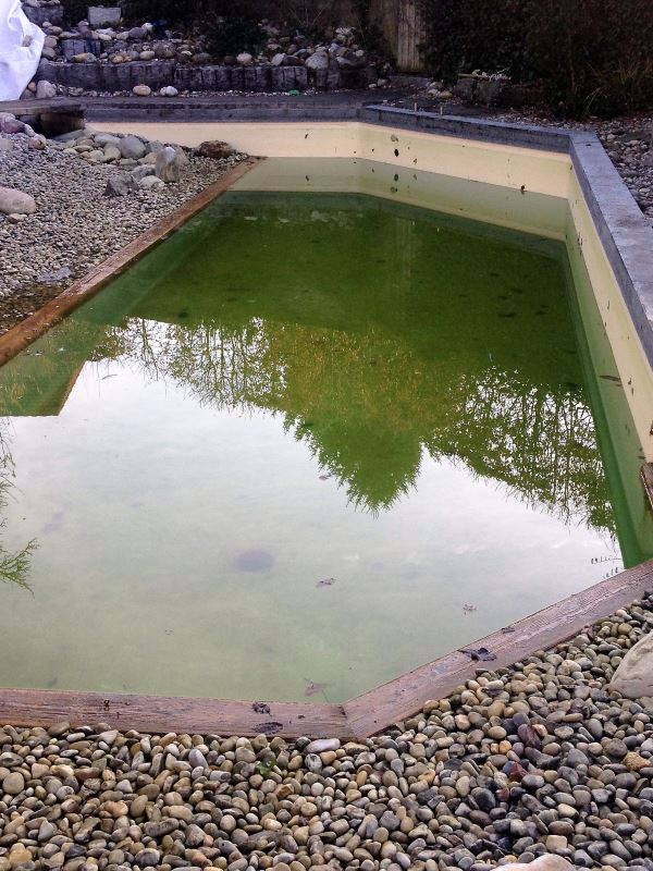 Pool vor der Sanierung Allwörker Niederbipp Solothurn SO