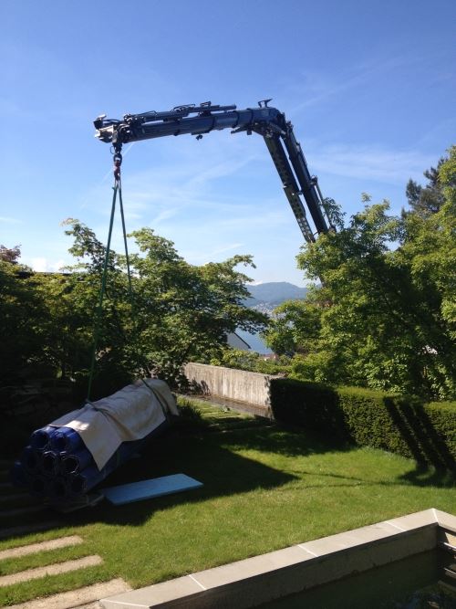 Aussenpoolabdeckung Schwimmbad Allwörker Solothurn